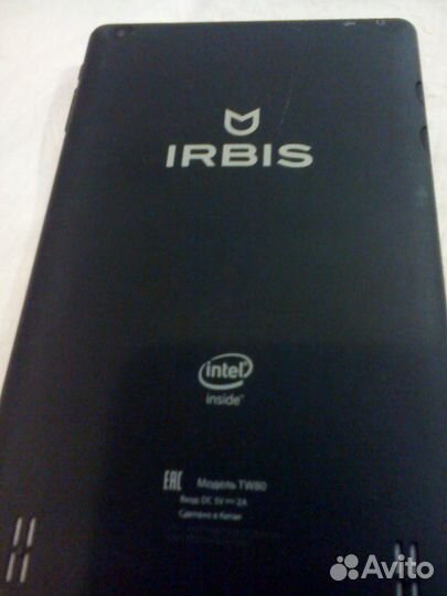 Планшет irbis tw80 (на запчасти)