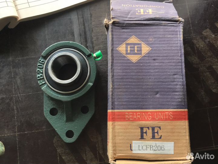 Подшипник В корпусе С ухом крепления FB206