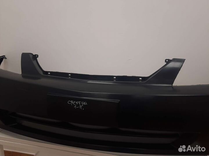 Бампер передний kia spectra