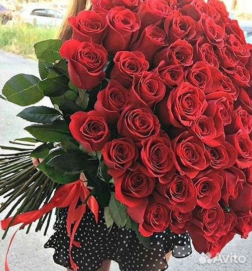 Длинные высокие розы 110 150 160 180 200 см