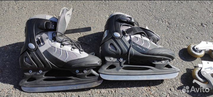 Ролики-коньки 2 в 1