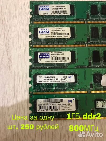 Оперативная память ddr2