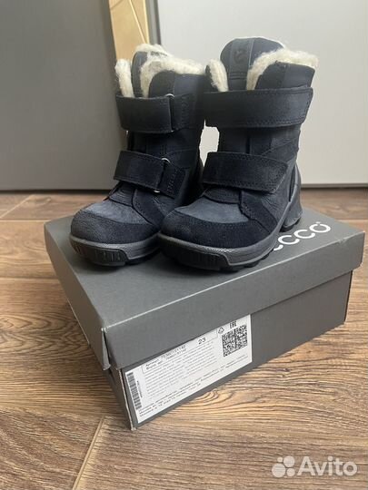 Зимние ботинки ecco 23