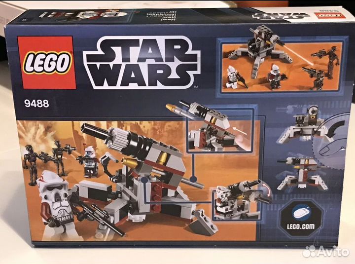 Lego 9488 «Клоны–Разведчики и Дроиды–Дивнрсанты»