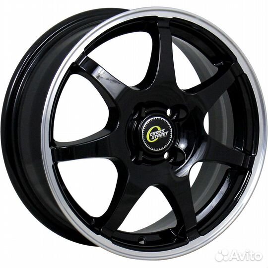 R14 4x98 5,5J ET35 D58,6 Cross Street CR-15 bkpl