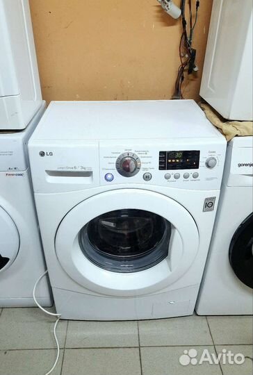 Стиральная машина. LG 6кг прямой привод с сушкой