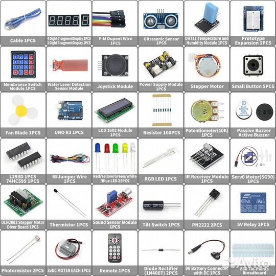 Обучающий набор Arduino uno r3