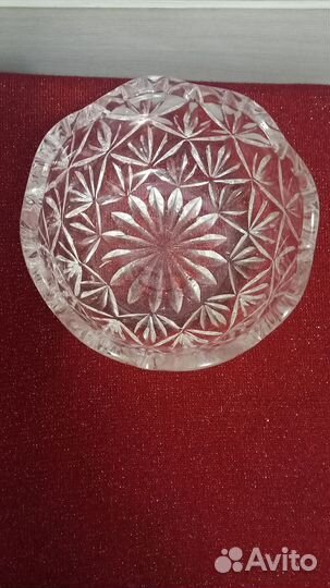 Ваза хрустальная СССР