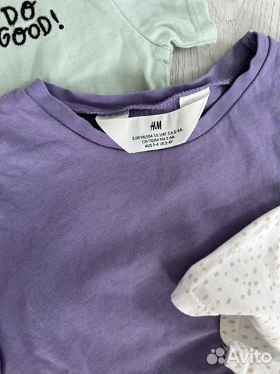 Вещи пакетом на девочку 98 104