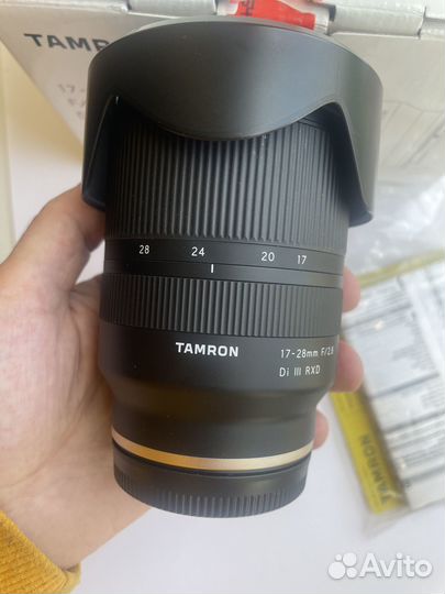 Объектив Tamron 17-28mm f/2.8 Di III RXD Sony Е