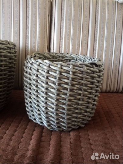 Корзина плетеная