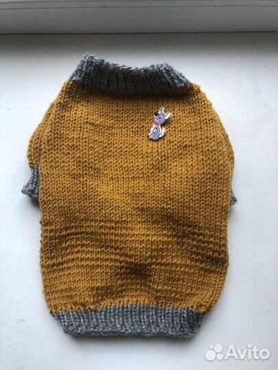 Вязаные вещи для собак