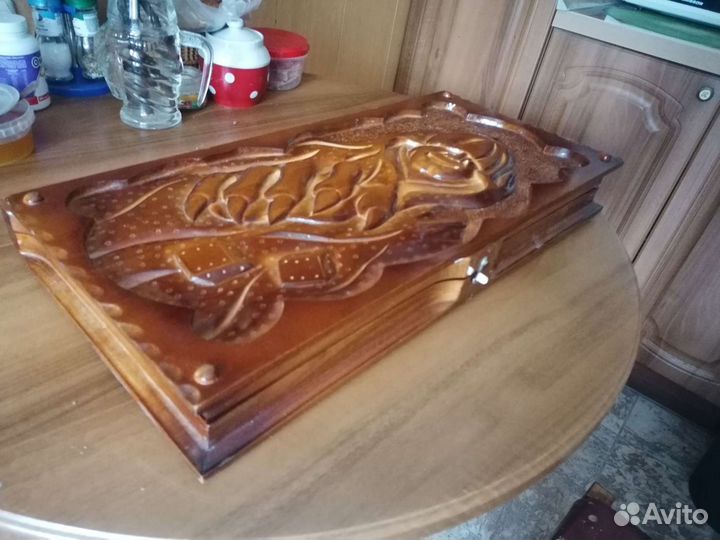 Нарды ручной работы резные