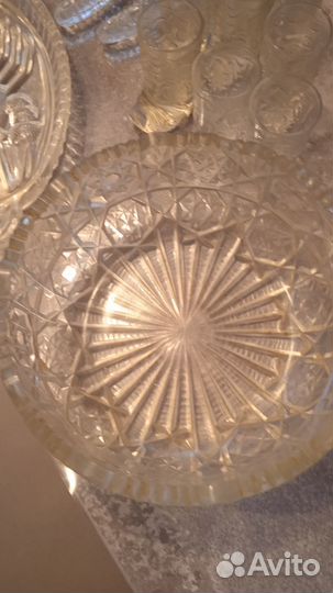 Хрустальная посуда СССР