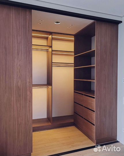 Гардеробная система под ключ