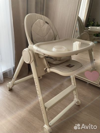 Стульчик для кормления happy baby lux