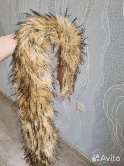 Меховой воротник лиса