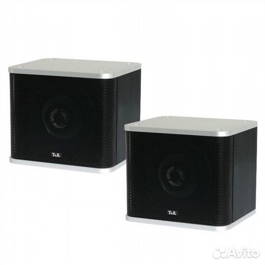 Акустическая система T+A K-Mini black cabinet with silver aluminium covers