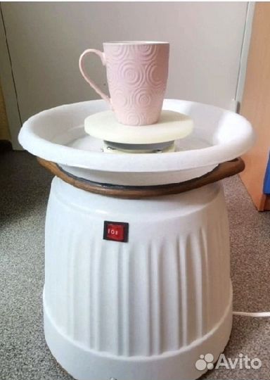 Гончарный круг с аккумулятором. Ручная сборка