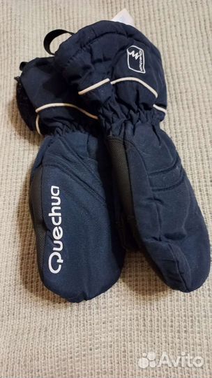 Варежки зимние детские на 4 года