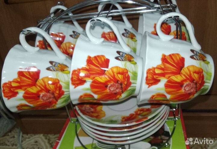 Сервиз чайный кофейный