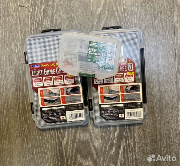 Коробка рыболовная Meiho Fly Case SS