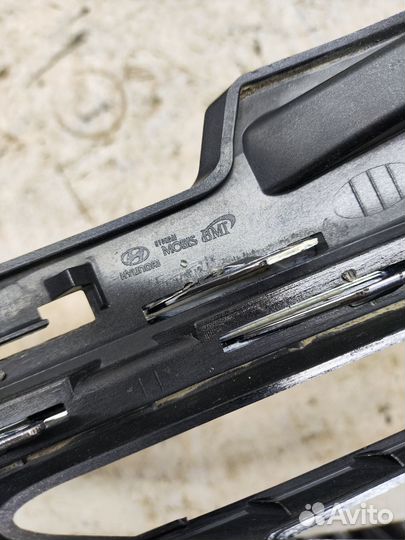 Накладка переднего бампера левая Hyundai Sonata 8