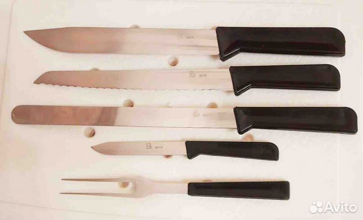 Набор кухонных ножей (5 шт) (СССР)