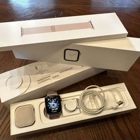 Часы Apple Watch 4 44 mm stainless steel gold