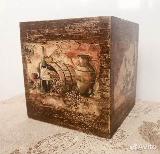 Короб деревянный для кухни