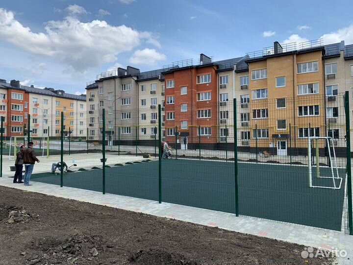 Бесшовное резиновое покрытие под ключ