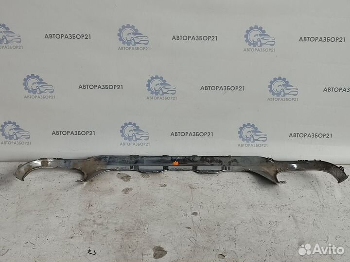 Накладка заднего бампера Mercedes GLC-klasse X253