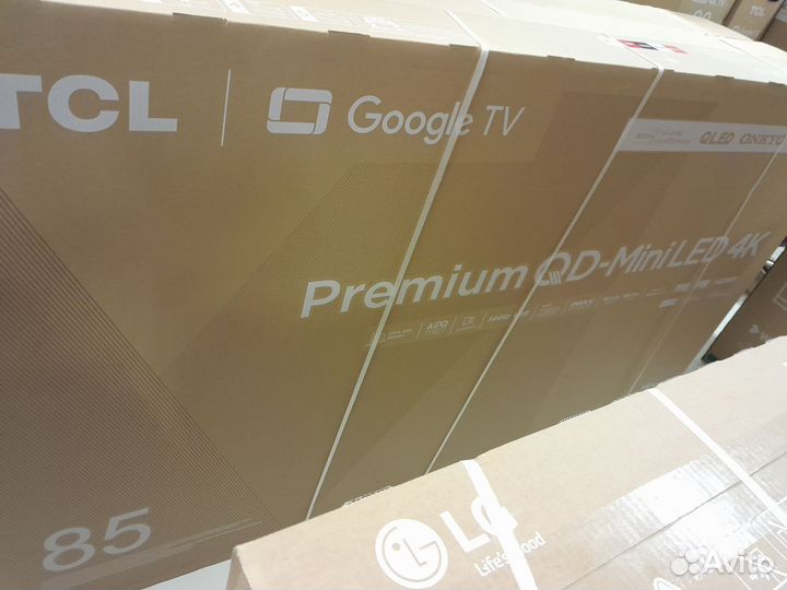 Телевизор qled TCL 85X955 топ гарантия