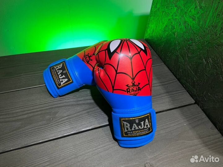 Детские боксерские перчатки Raja человек-паук