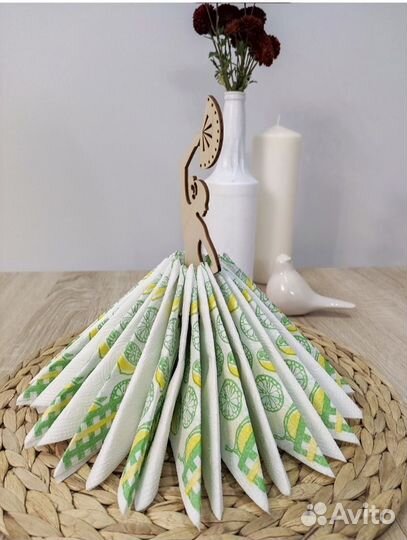 Салфетница интерьерная новая