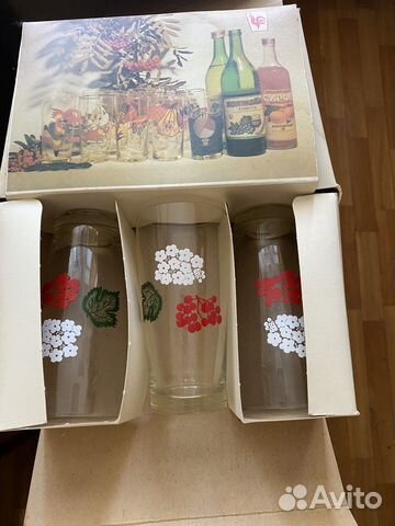 Набор стаканов СССР