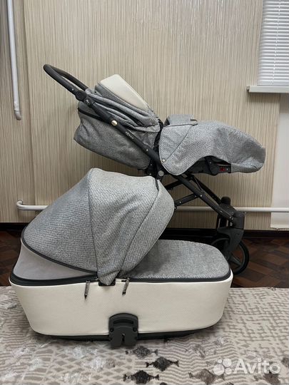Коляска 2 в 1 adamex reggio