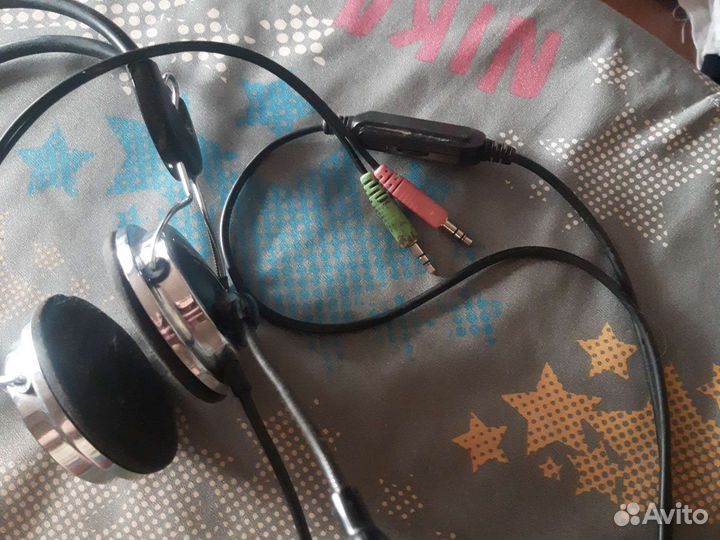 Игровые наушники с микрофоном