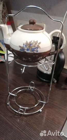 Чайник заварочный с подставкой