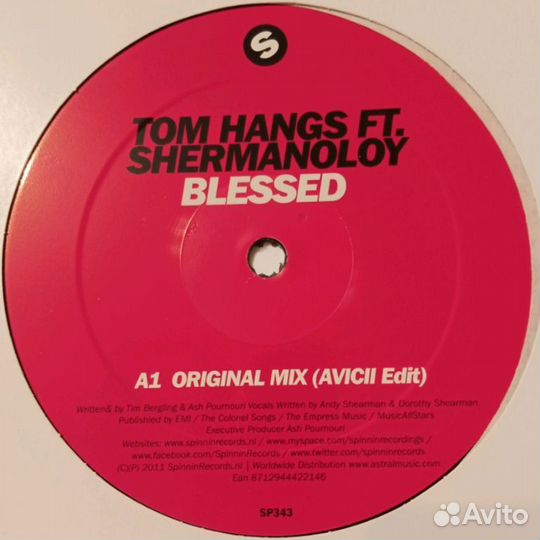 Tom Hangs Ft. Shermanology – Blessed (Avicii Edit)