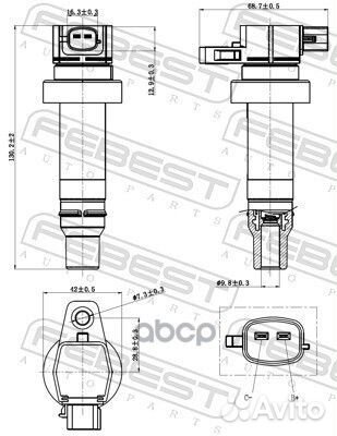 Катушка зажигания 12640001 Febest