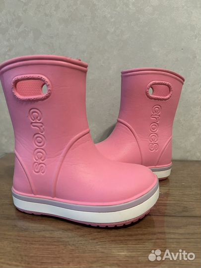 Сапоги для девочки crocs