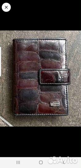 Кошелек и визитница натур. кожа WanLima Италия
