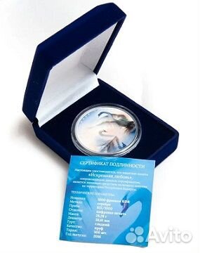 Монета Искренняя любовь Лебеди Камерун 2016 год