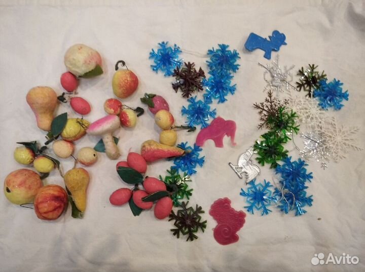 Ёлочные игрушки СССР