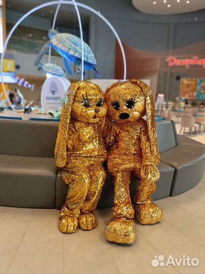 Поздравление от зайки Ростовая кукла зайка