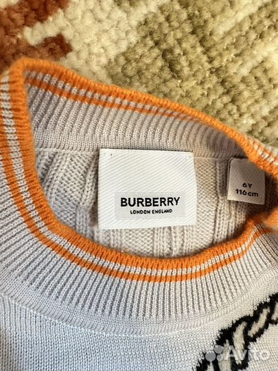 Кашемировый джемпер Burberry