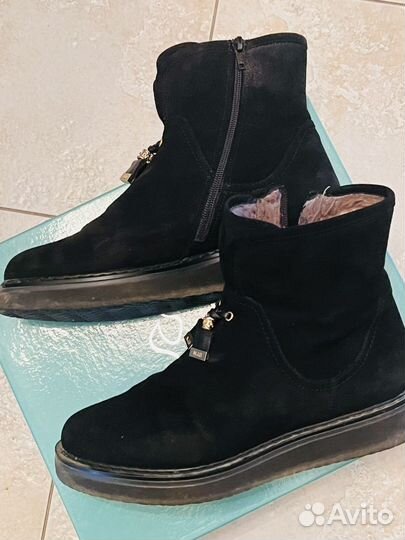 Полусупожки Италия замша