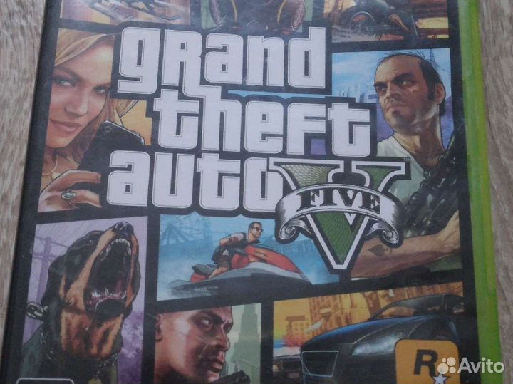 Диск Gta 5 на хbox 360