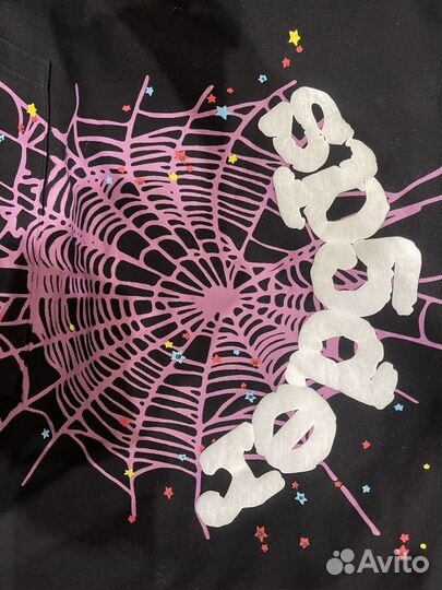 Худи spider young thug черная